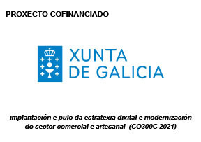 Sello Xunta de Galicia proyecto confinanciado