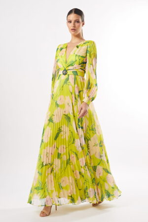 Vestido outlet fiesta largo de Carla Ruiz.