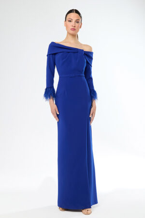 Vestido outlet fiesta largo de Carla Ruiz