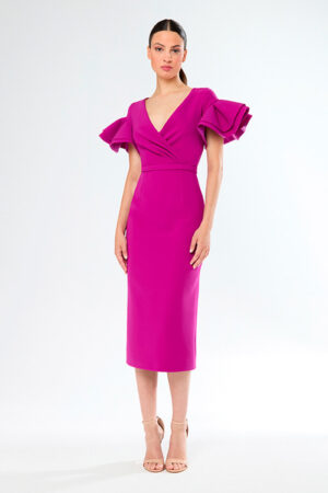 Vestido outlet fiesta corto de Carla Ruiz.