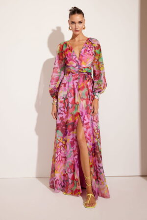 Vestido outlet fiesta largo de Carla Ruiz