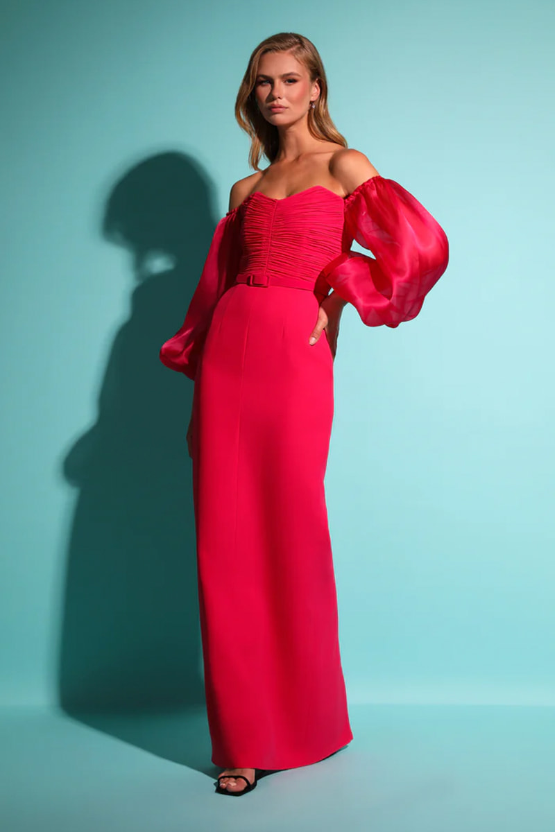 m-Yao 1 vestido outlet victoria coleccion yao rojo 01 Vestido outlet fiesta largo de Victoria Colección