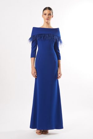 Vestido outlet fiesta largo de Carla Ruiz