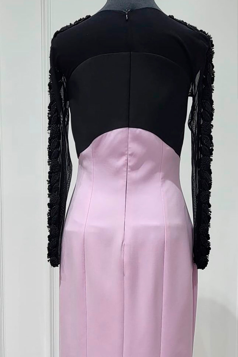 NOV09 3 vestido outlet fiesta largo mod 09 victoria studio talla 40 03 NOV09 - Imagen 3